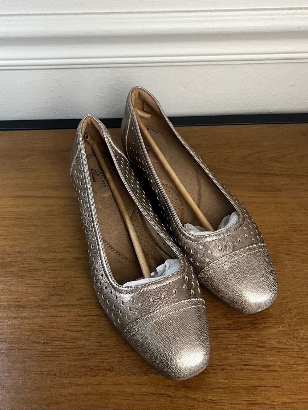 Clarks Women's Juliet Cedar Ballet Flats
